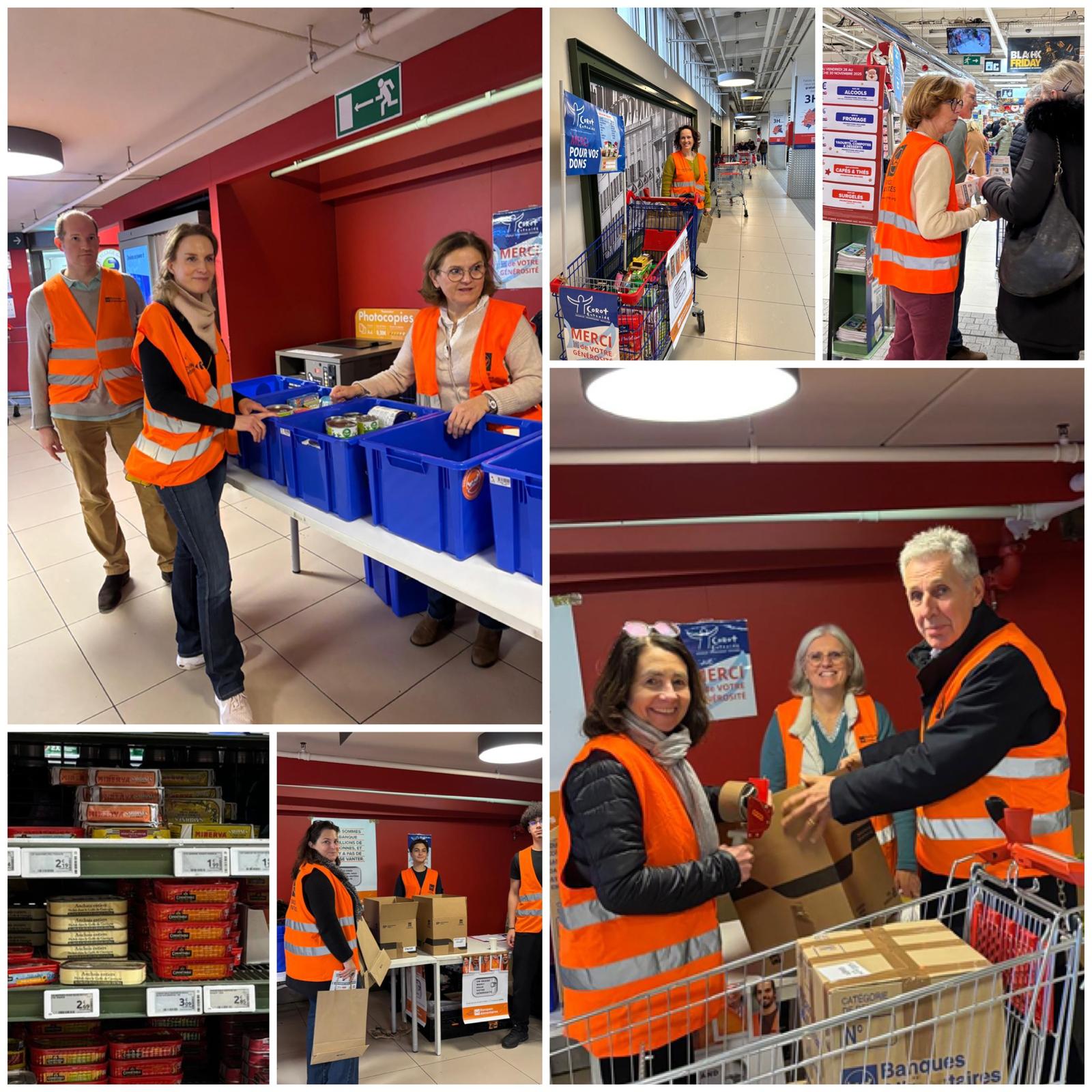 Excellente collecte alimentaire 2025, merci aux 250 bénévoles mobilisés les 28 et 29 novembre Excellente collecte alimentaire 2025, merci aux 250 bénévoles mobilisés les 28 et 29 novembre