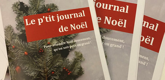 Le P'tit journal de Noël pour attendre Noël doucement...