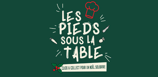 « Les Pieds sous la Table », une offre gourmande et solidaire