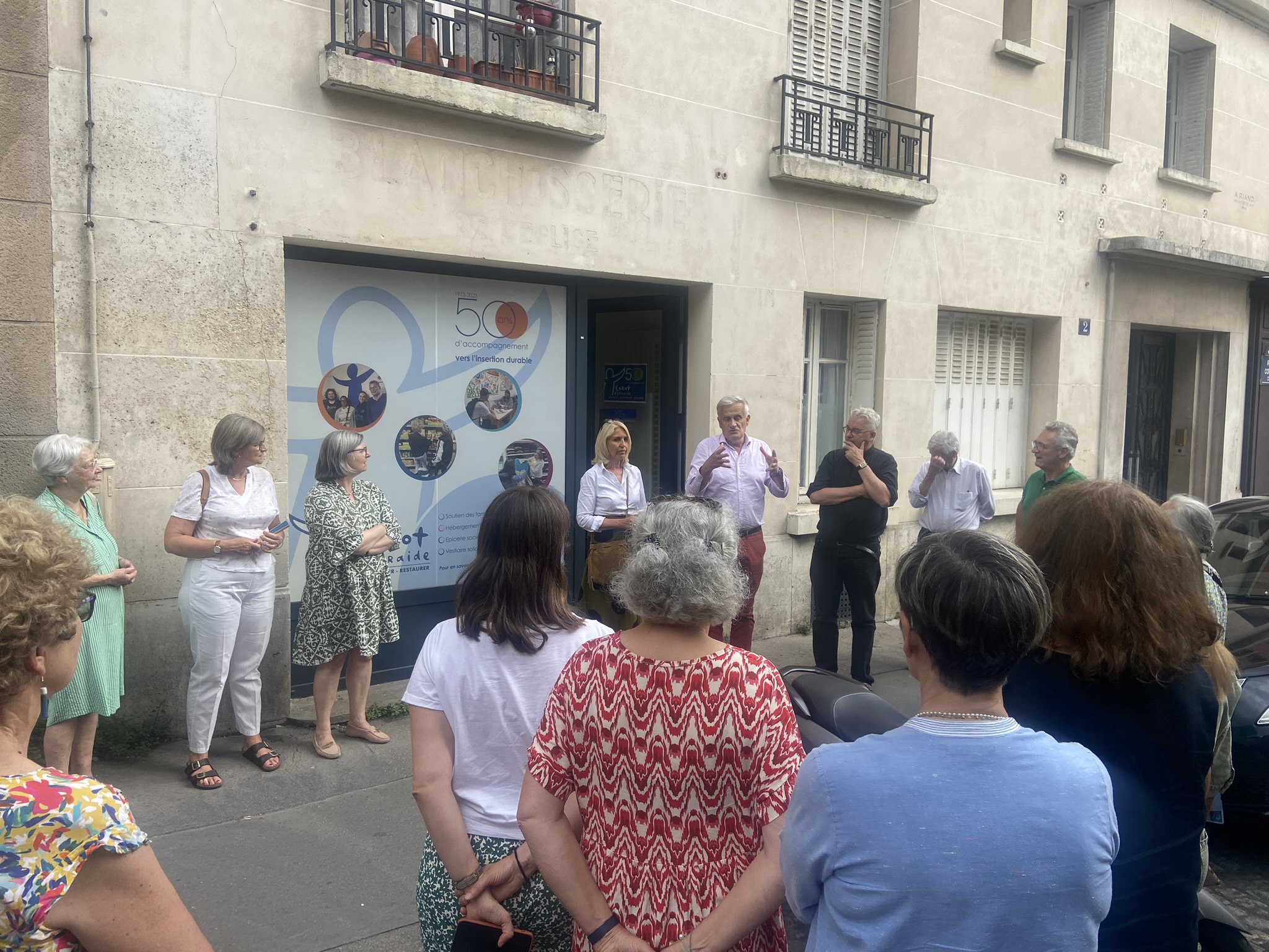 Vestiaire Hommes réaménagé : inauguration chaleureuse mercredi 21 juin