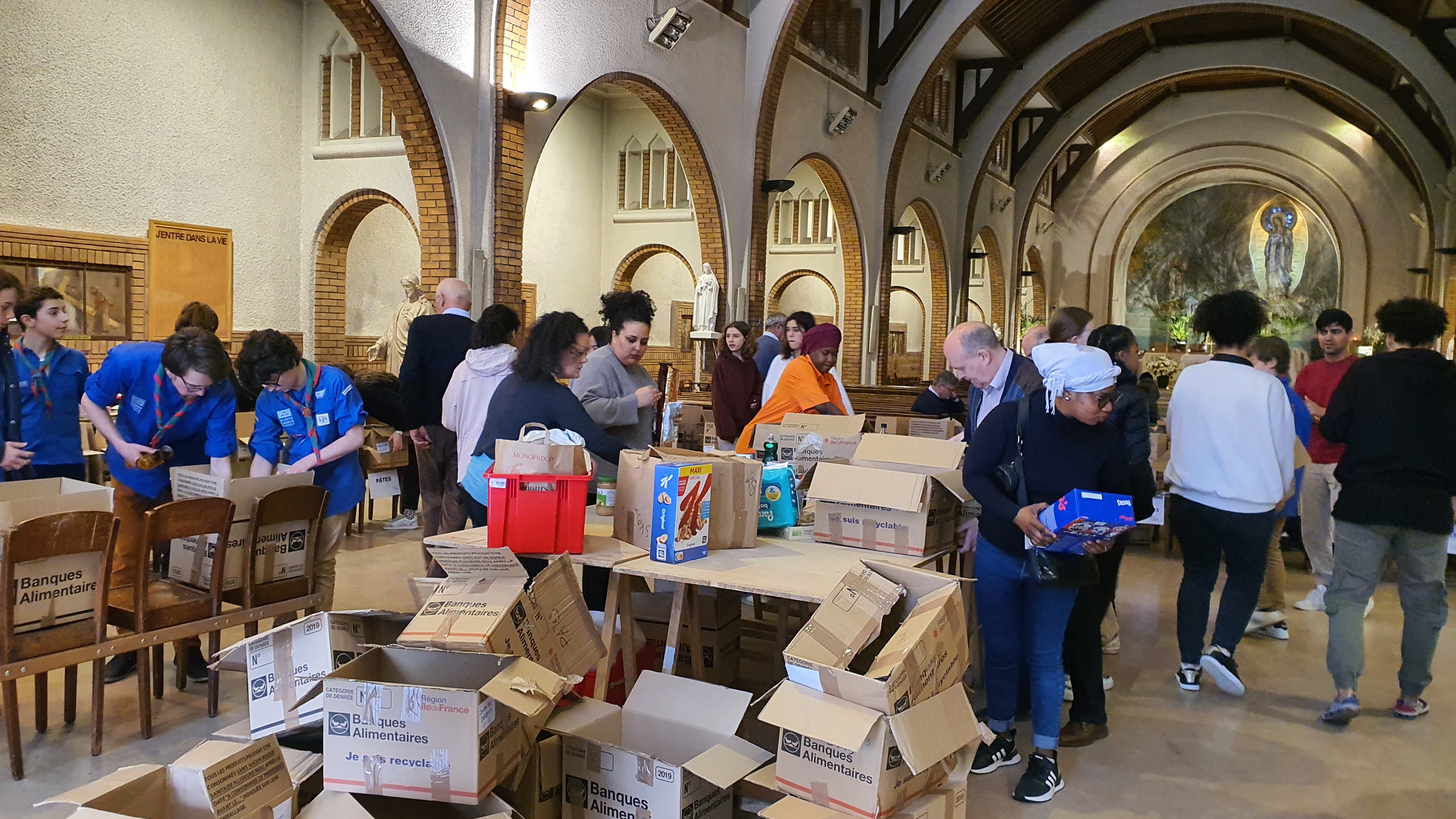 Collecte alimentaire  vendredi 26 et samedi 27 avril 2024