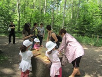 Sortie des familles à l'espace Rambouillet