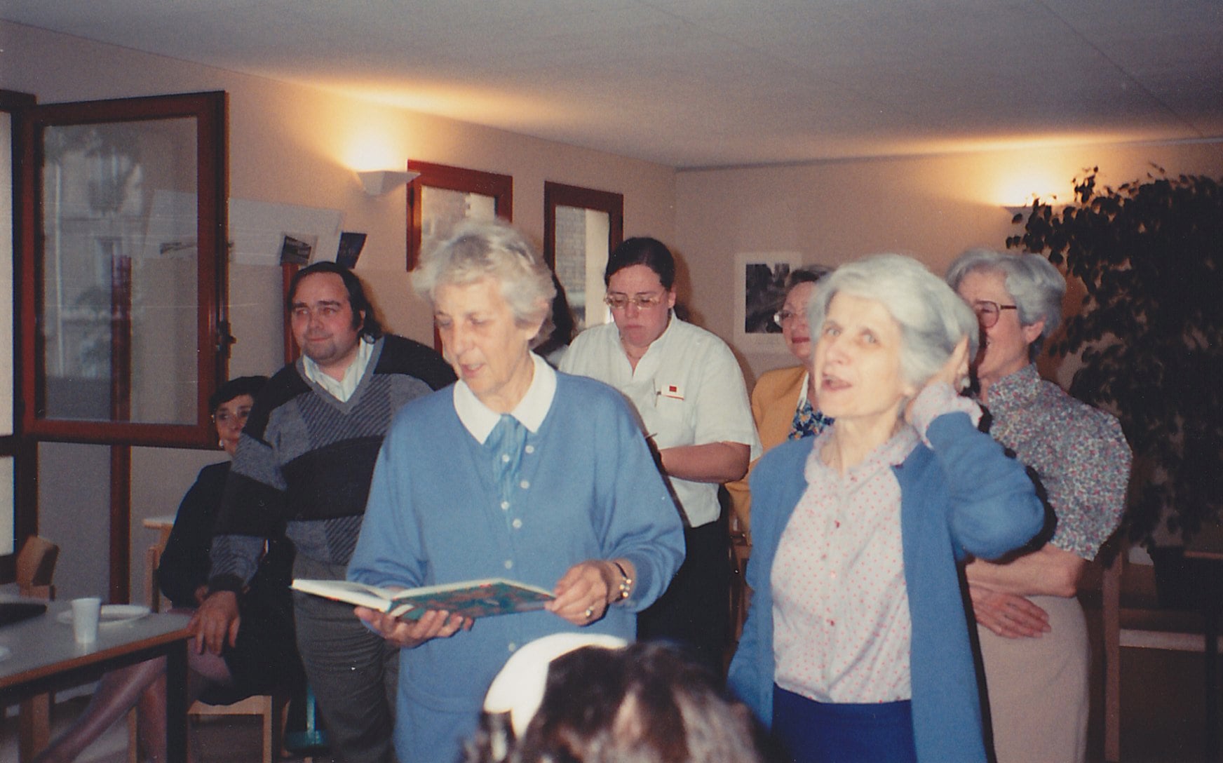 Huguette Dussossoy et Marie Thérèse Birot