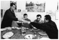 Repas avec des jeunes _Archives