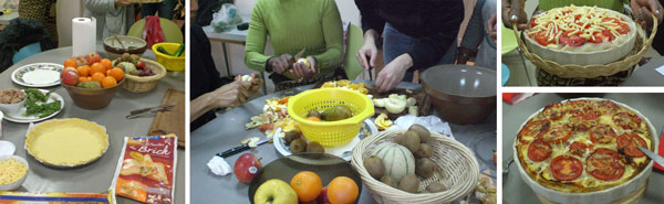 Atelier diététique à l'Accueil Familles