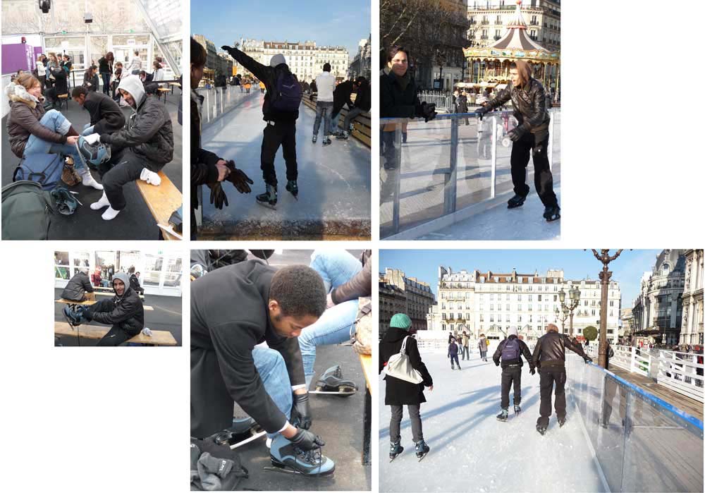 Sortie à la patinoire